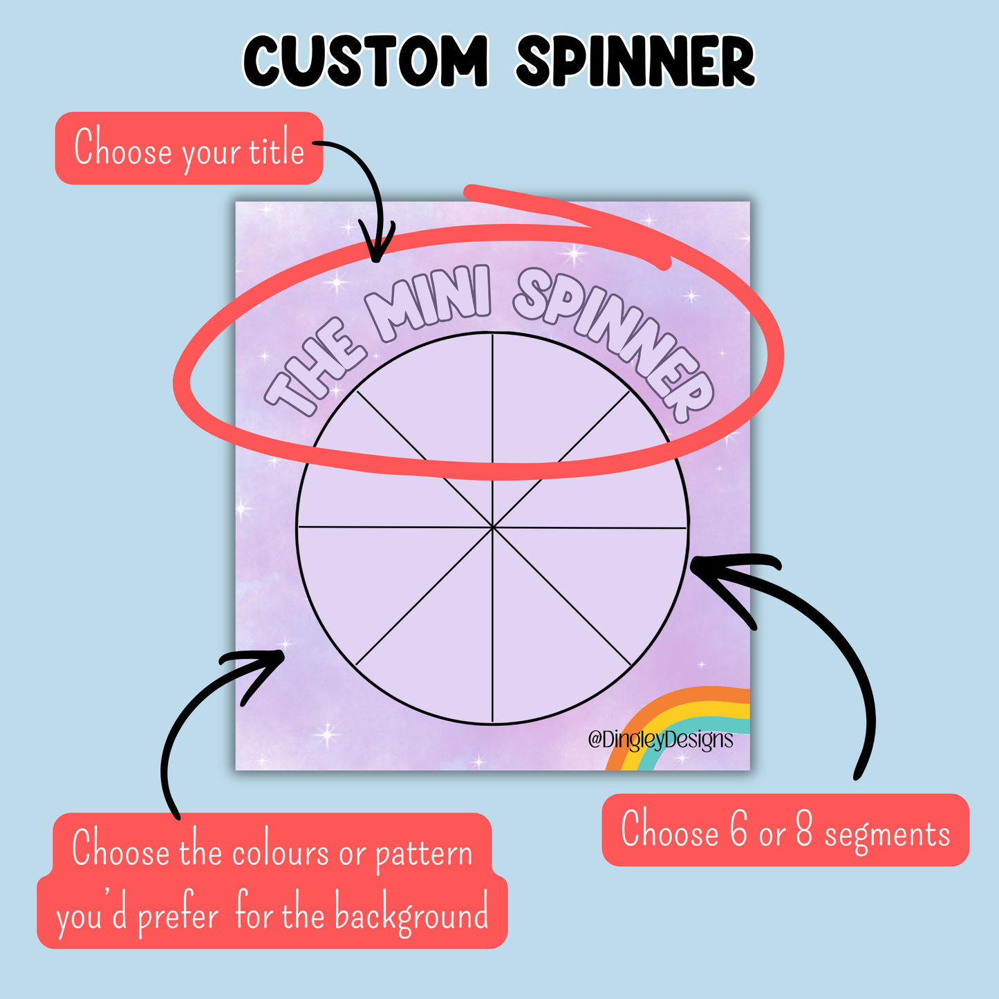 Custom Spinners