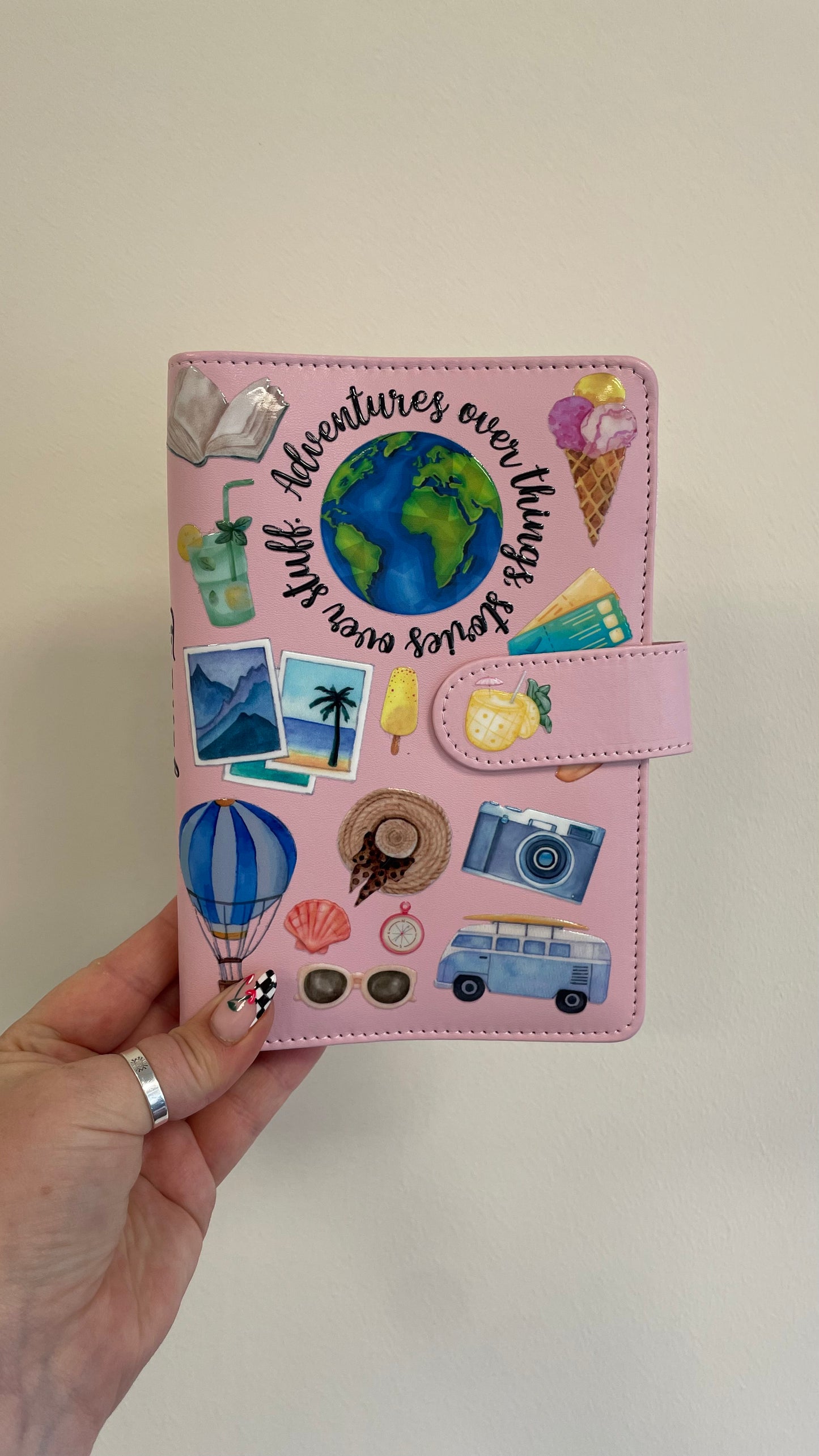 Travel budget binder
