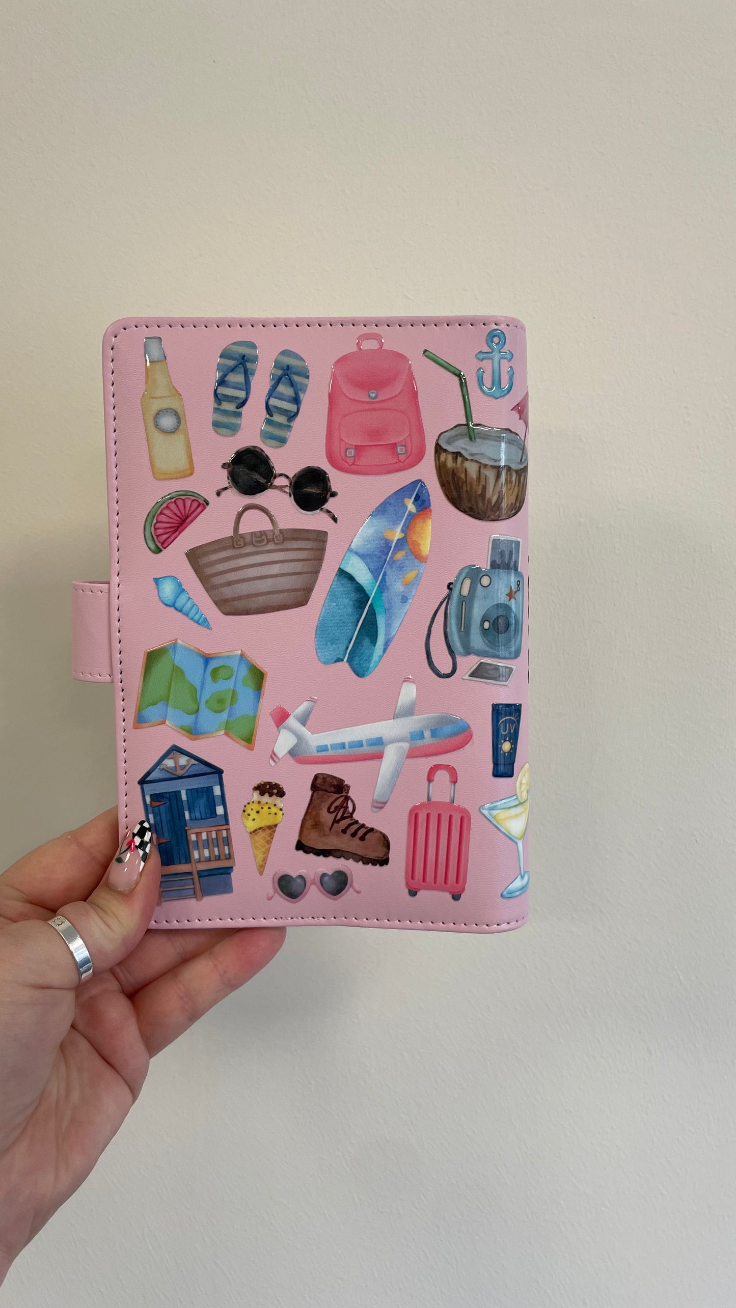 Travel budget binder