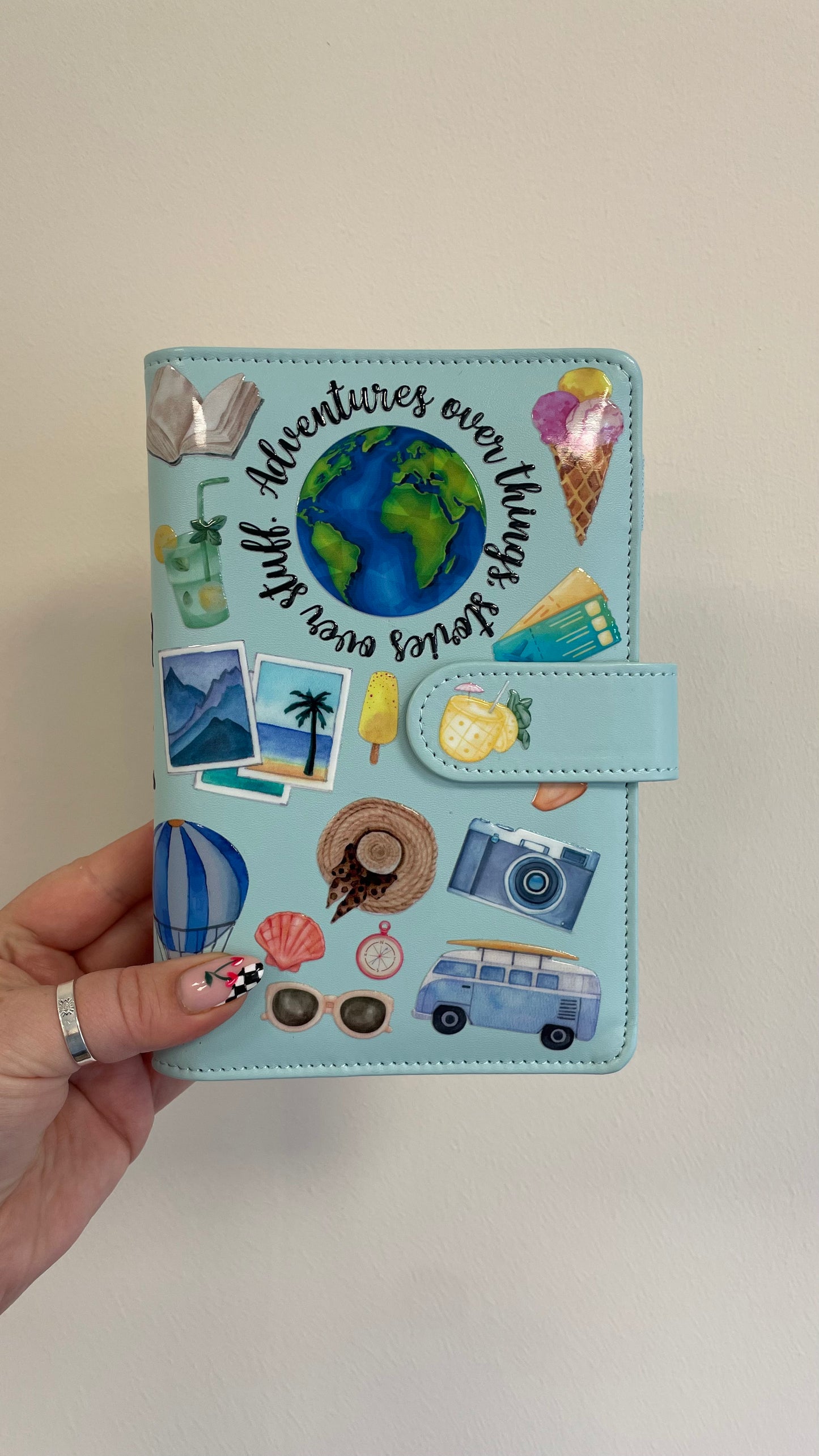 Travel budget binder