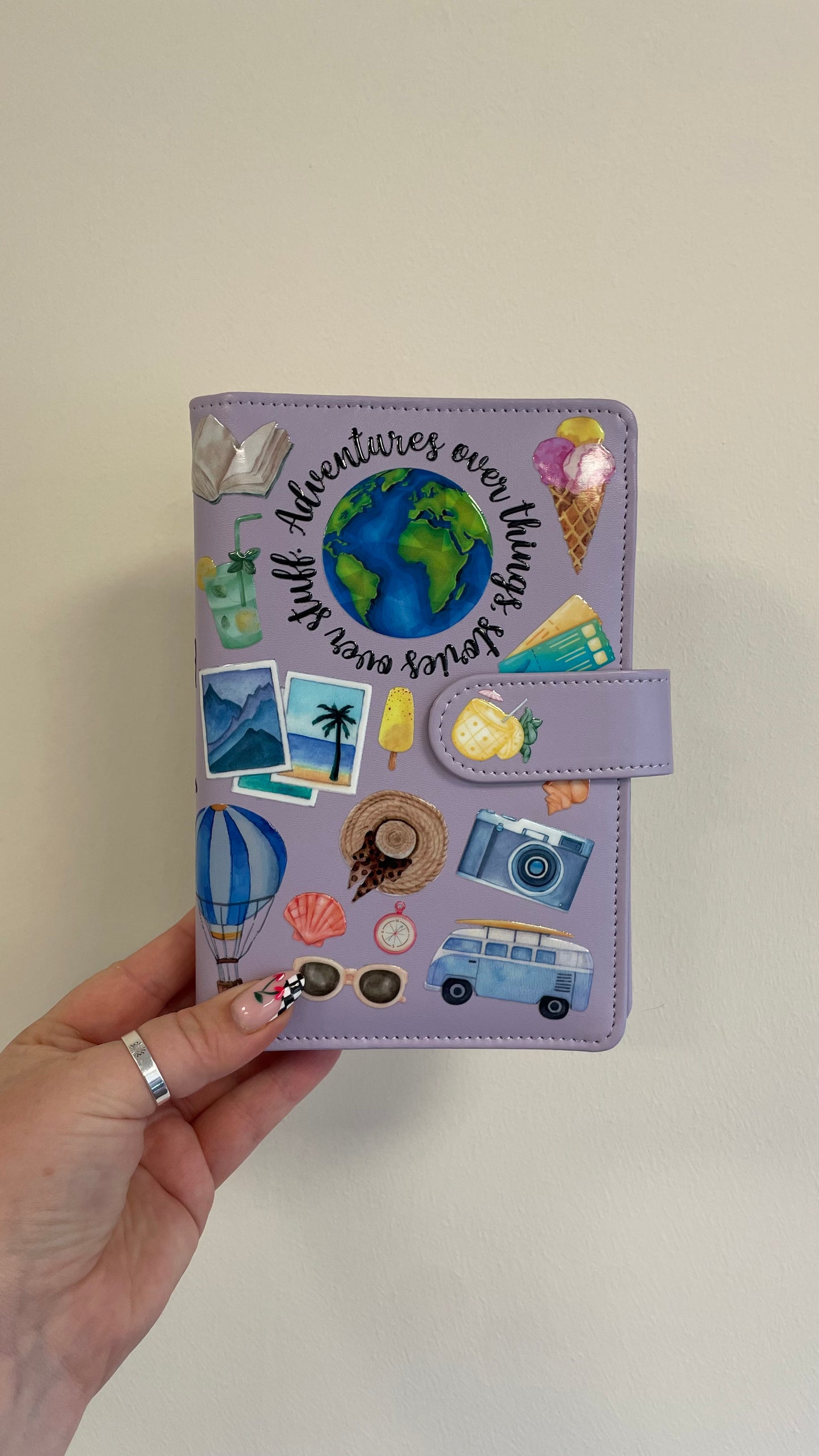 Travel budget binder