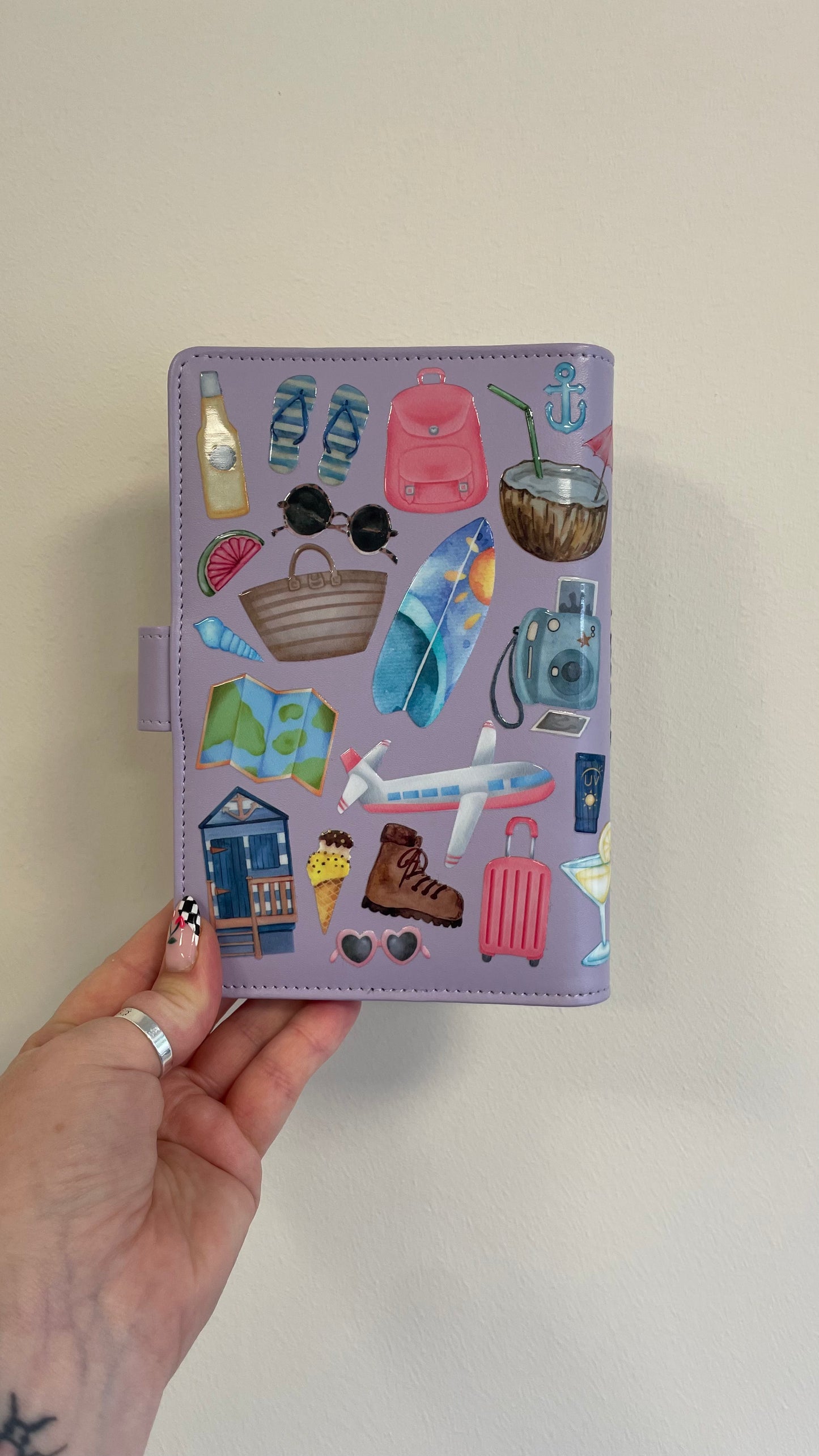 Travel budget binder
