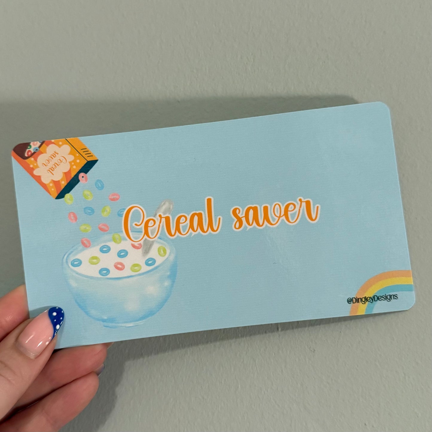 Cereal saver