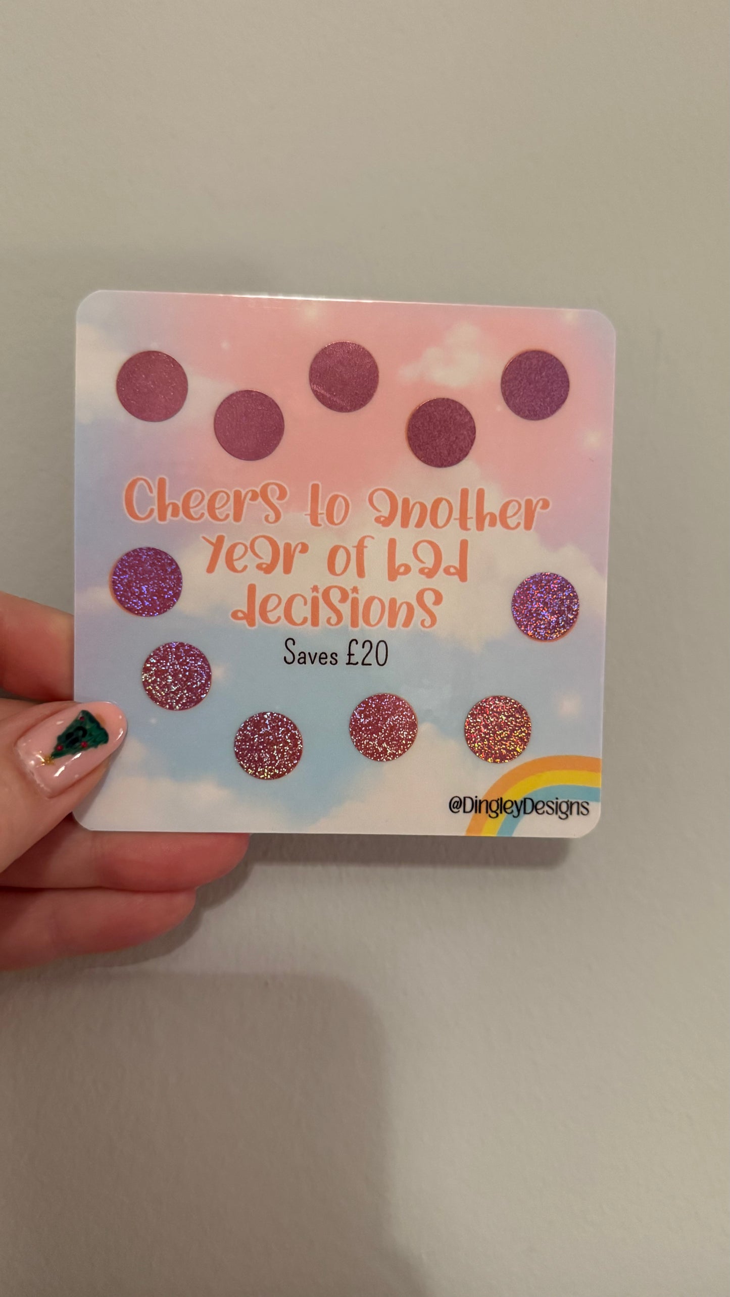 Mini scratch off challenges