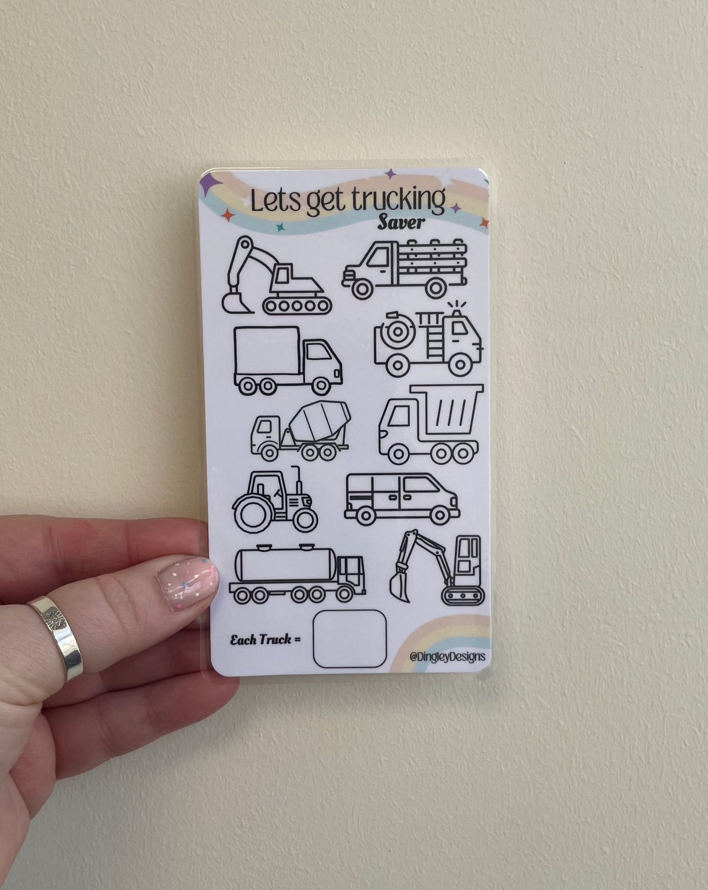 Let's Get Trucking Children's Tracker