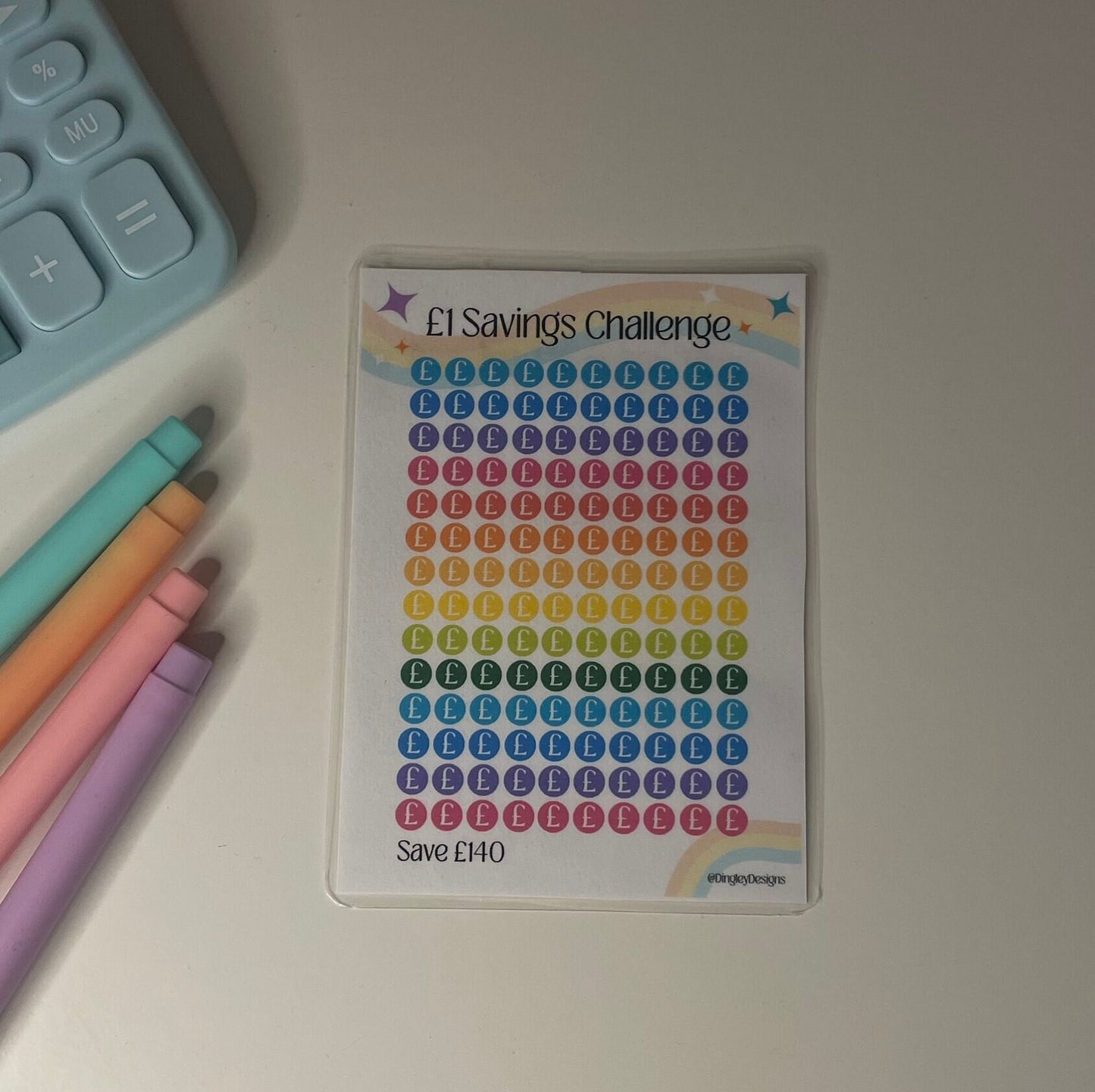 £1 & £2 Savings Challenge