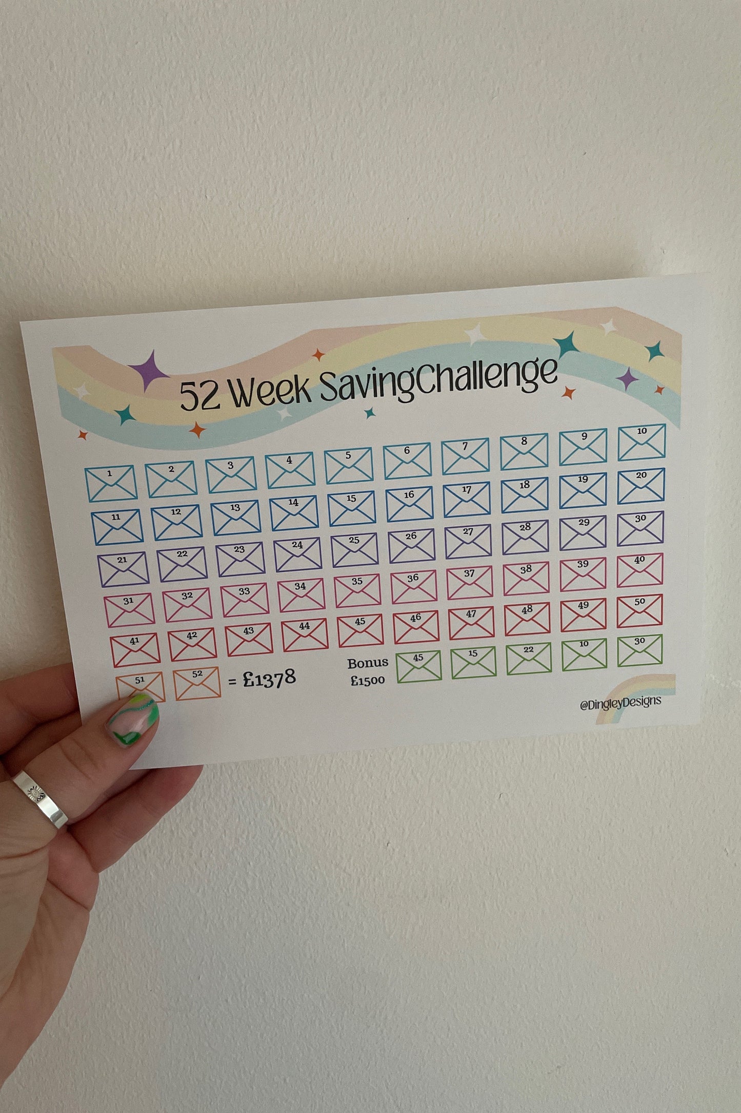 52 Week Challenge Sticker