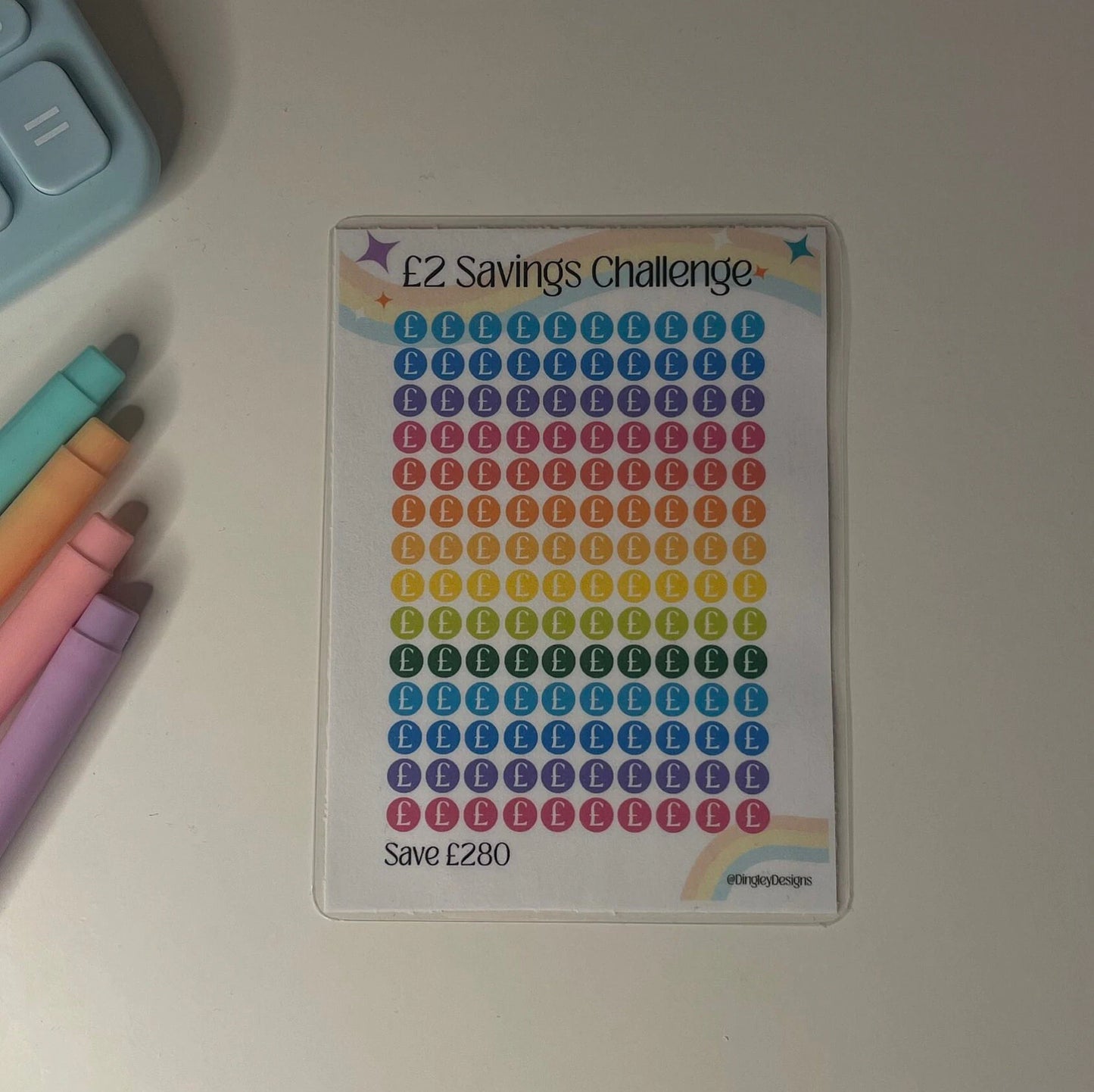 £1 & £2 Savings Challenge