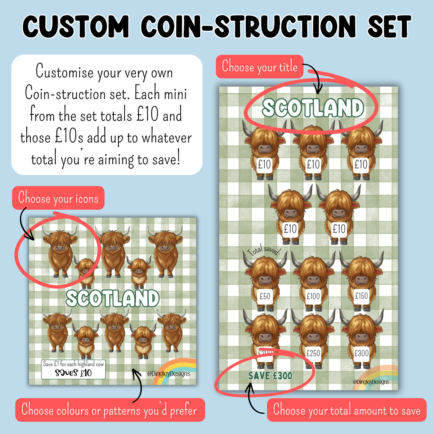 Custom - Coin-struction set