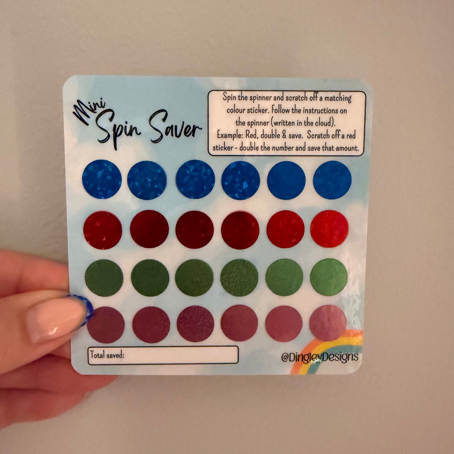 Mini spin saver