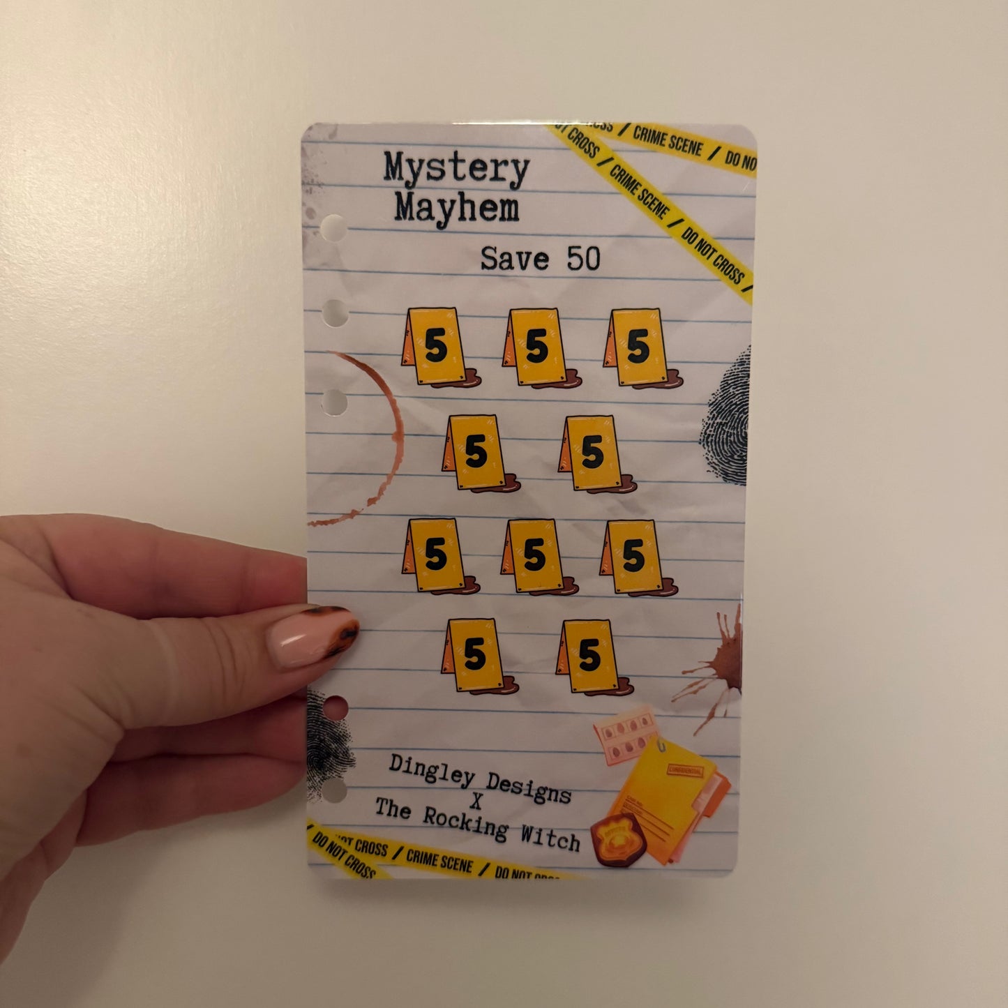 Mystery mayhem - Savings challenge
