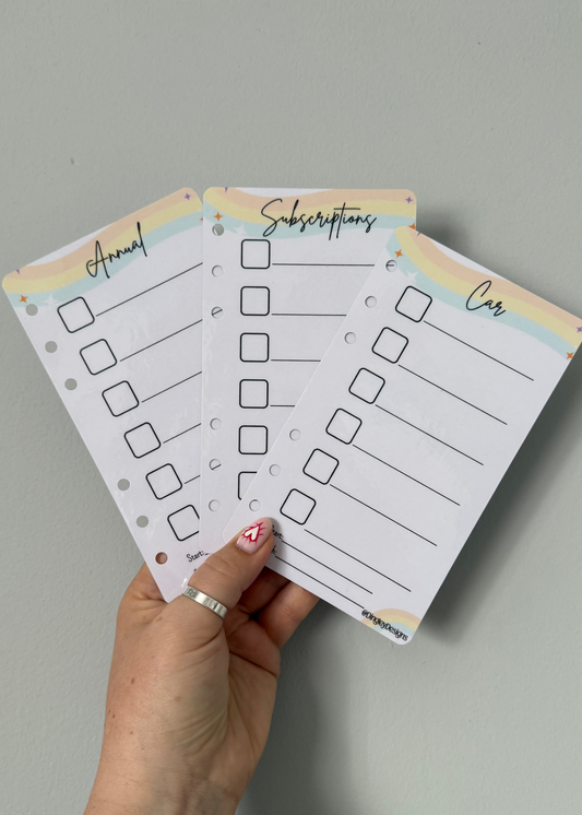 Custom binder count up tracker