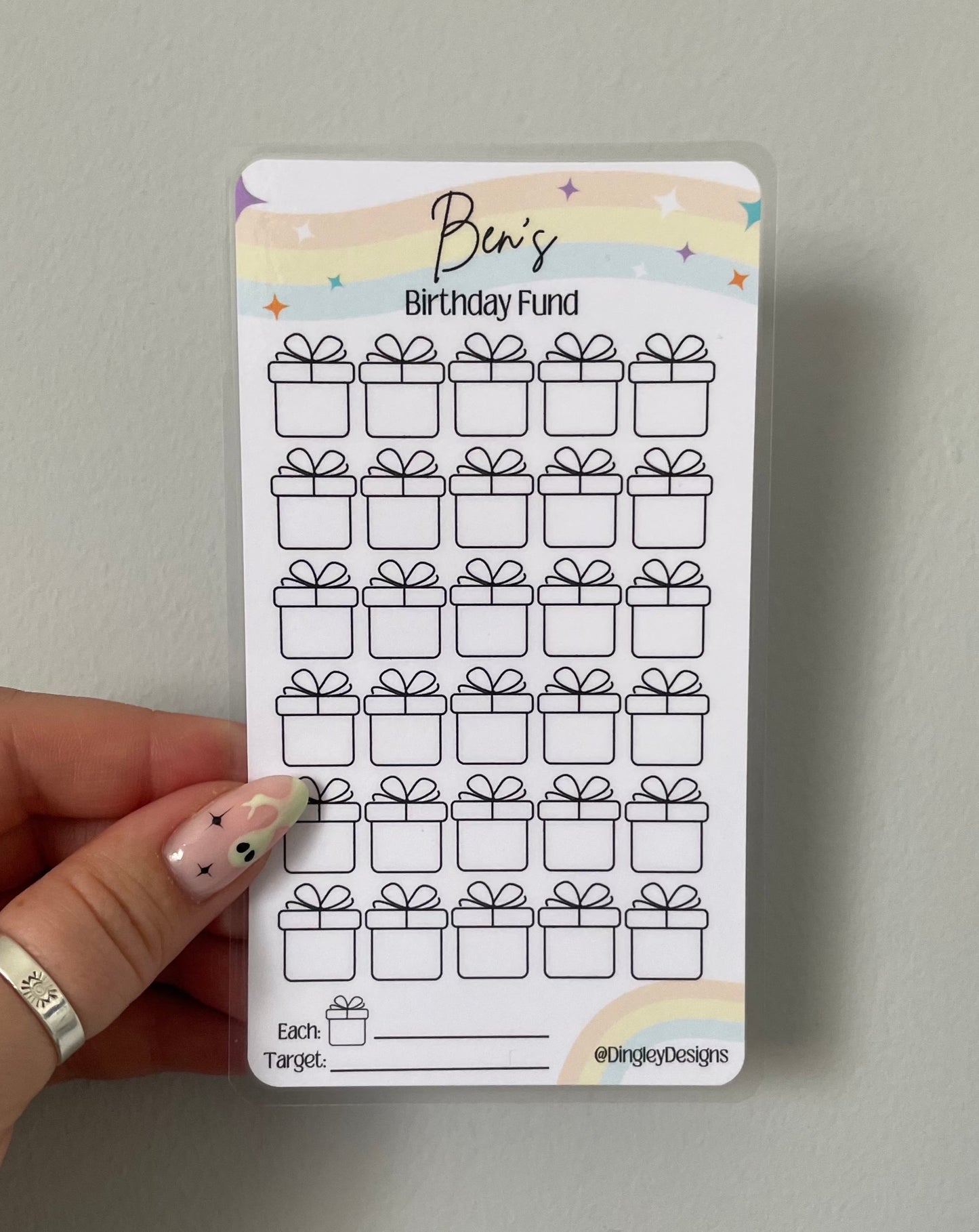 Personalised Birthday Tracker