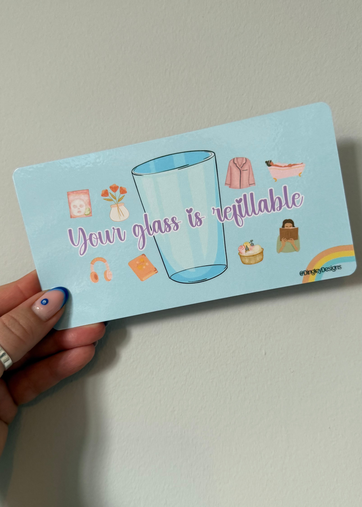 Your glass is refillable