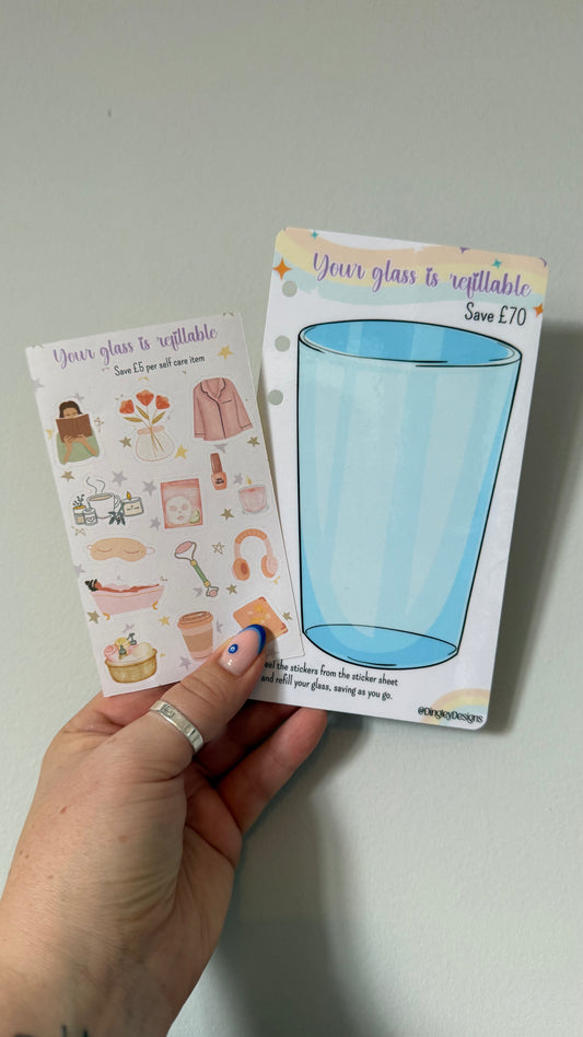 Your glass is refillable
