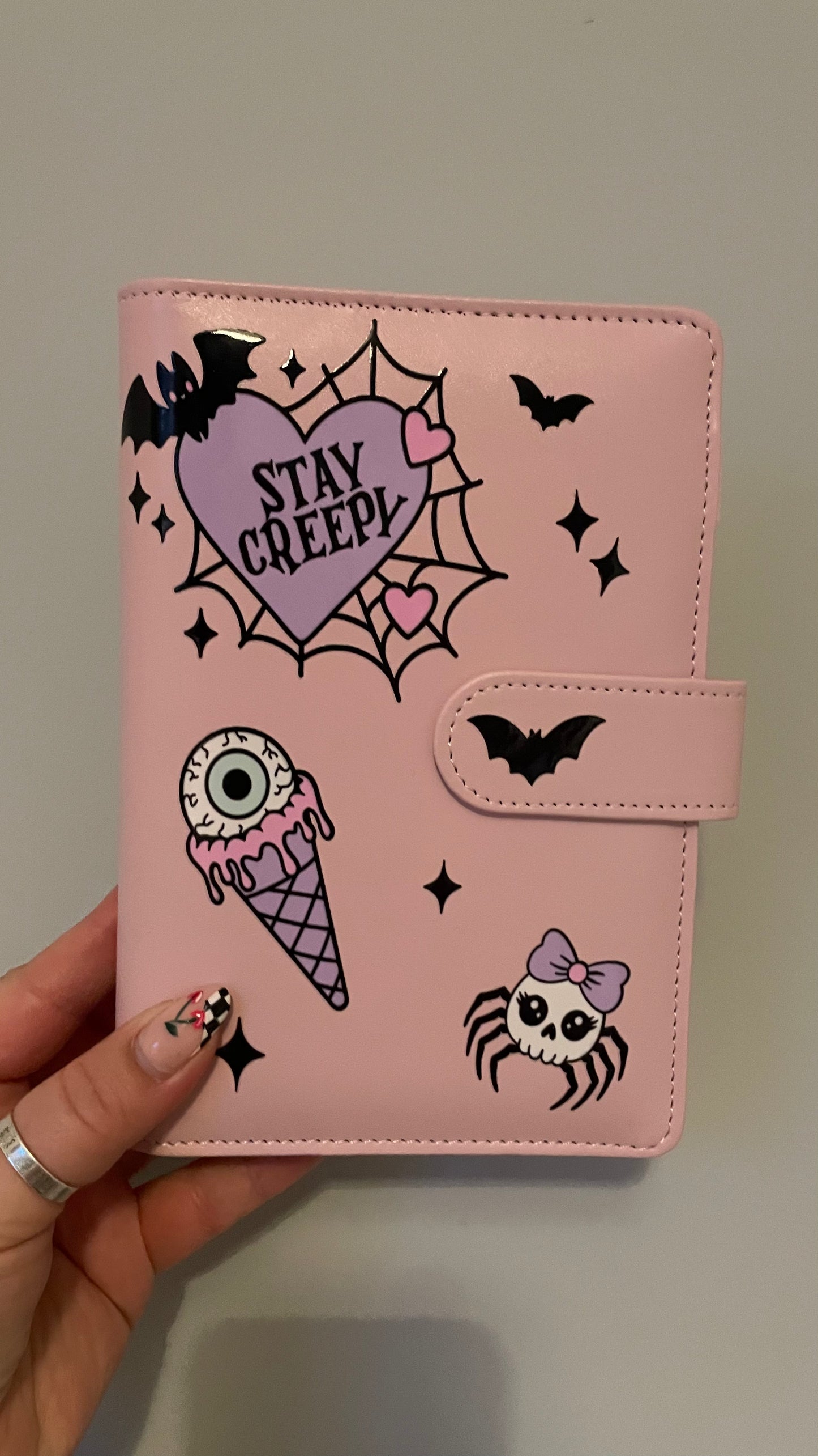 Stay creepy budget binder