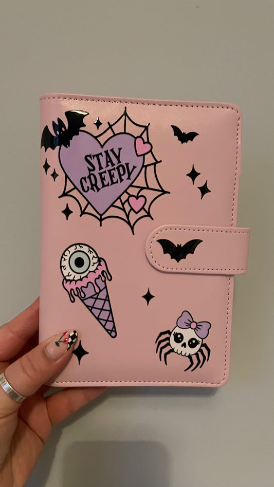 Stay creepy budget binder