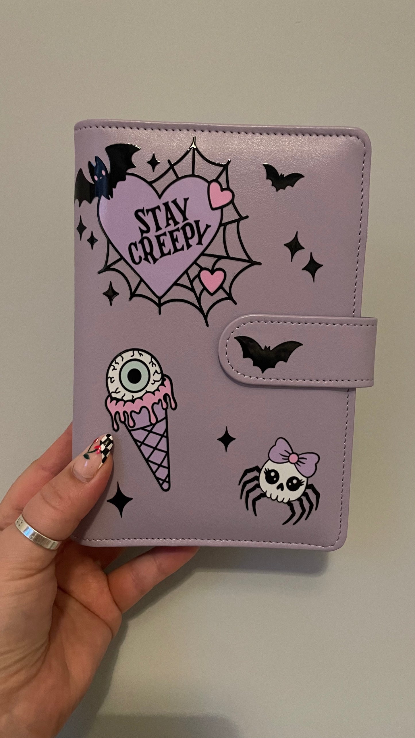 Stay creepy budget binder