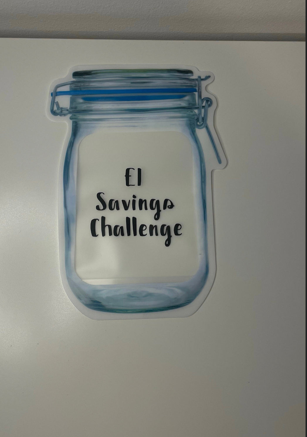 £1 Savings Challenge Jar
