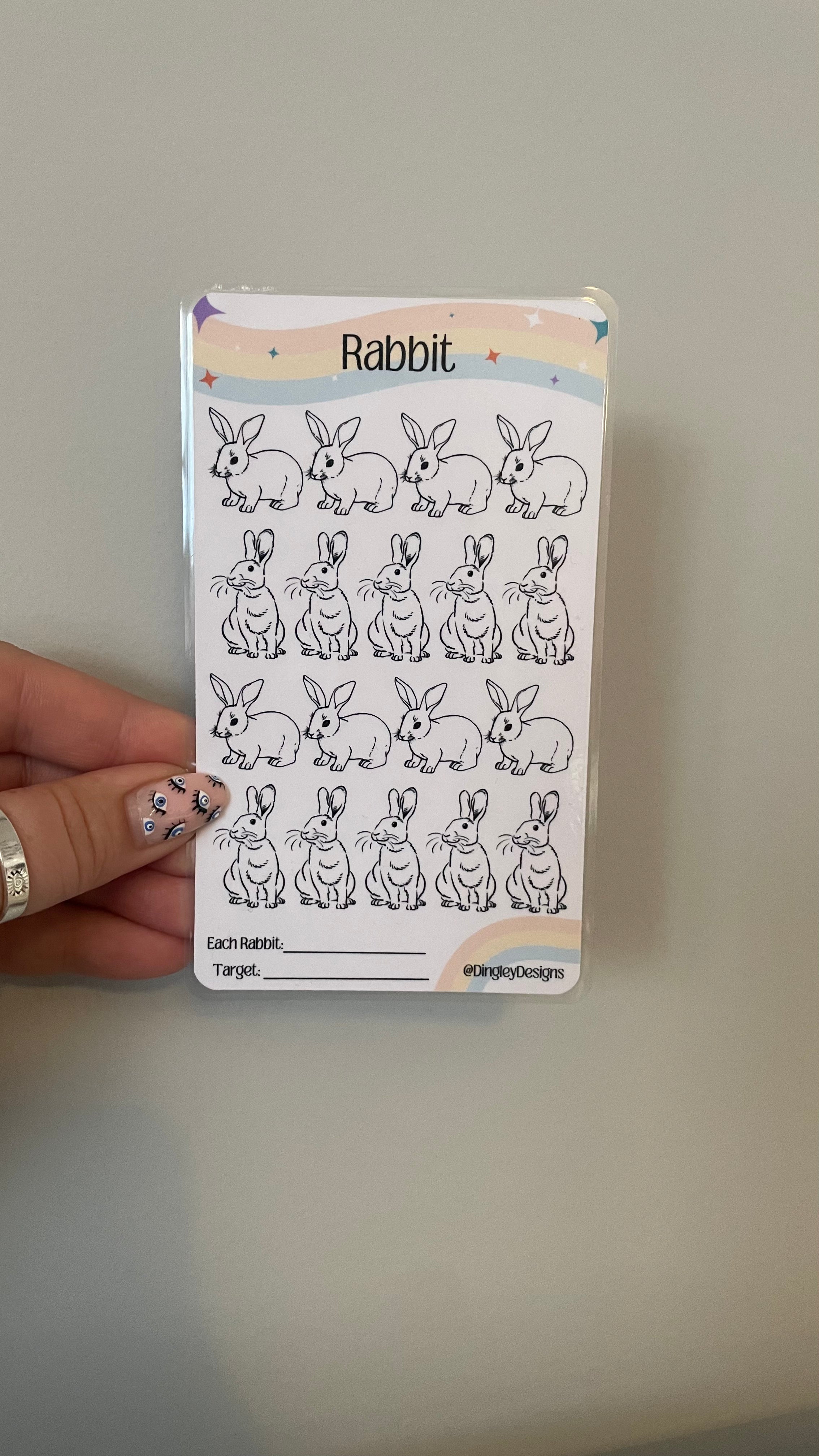 Pet Rabbit Tracker – Dingley Designs