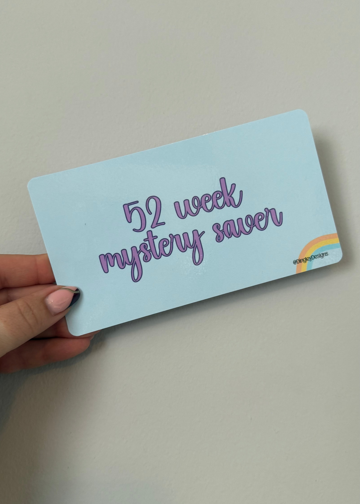 52 week mystery saver tracker