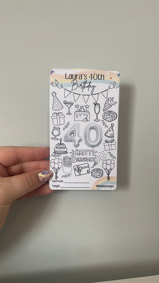Personalised Birthday Tracker