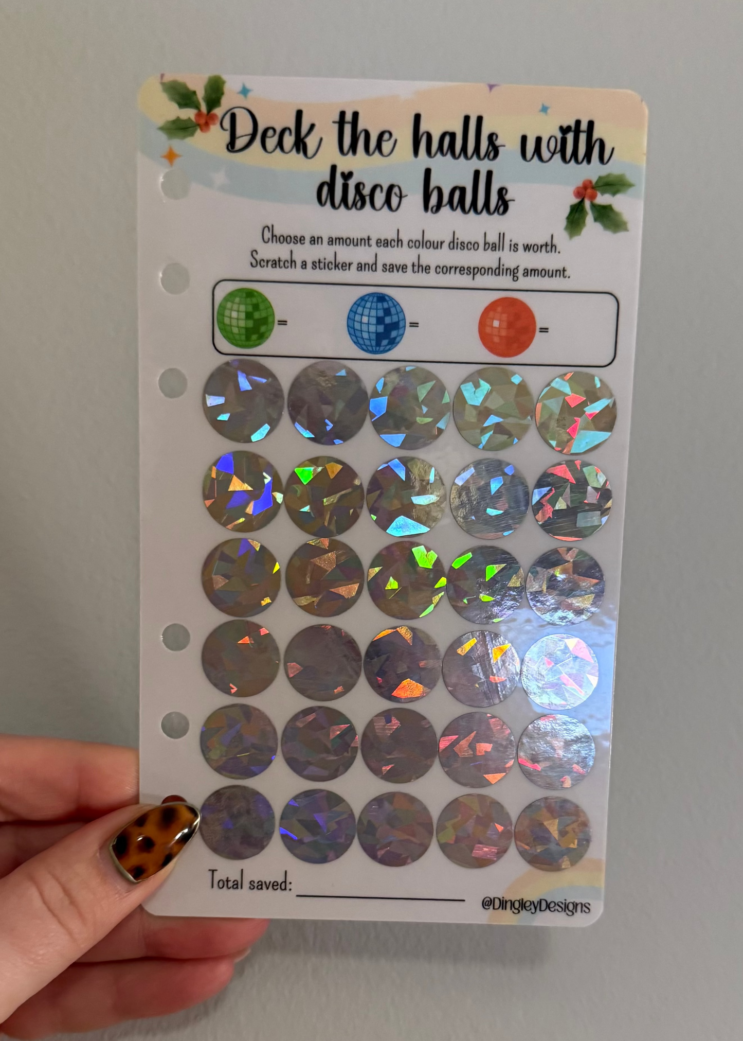 Deck the halls with disco balls