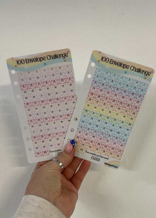 A6 100 envelope Challenge