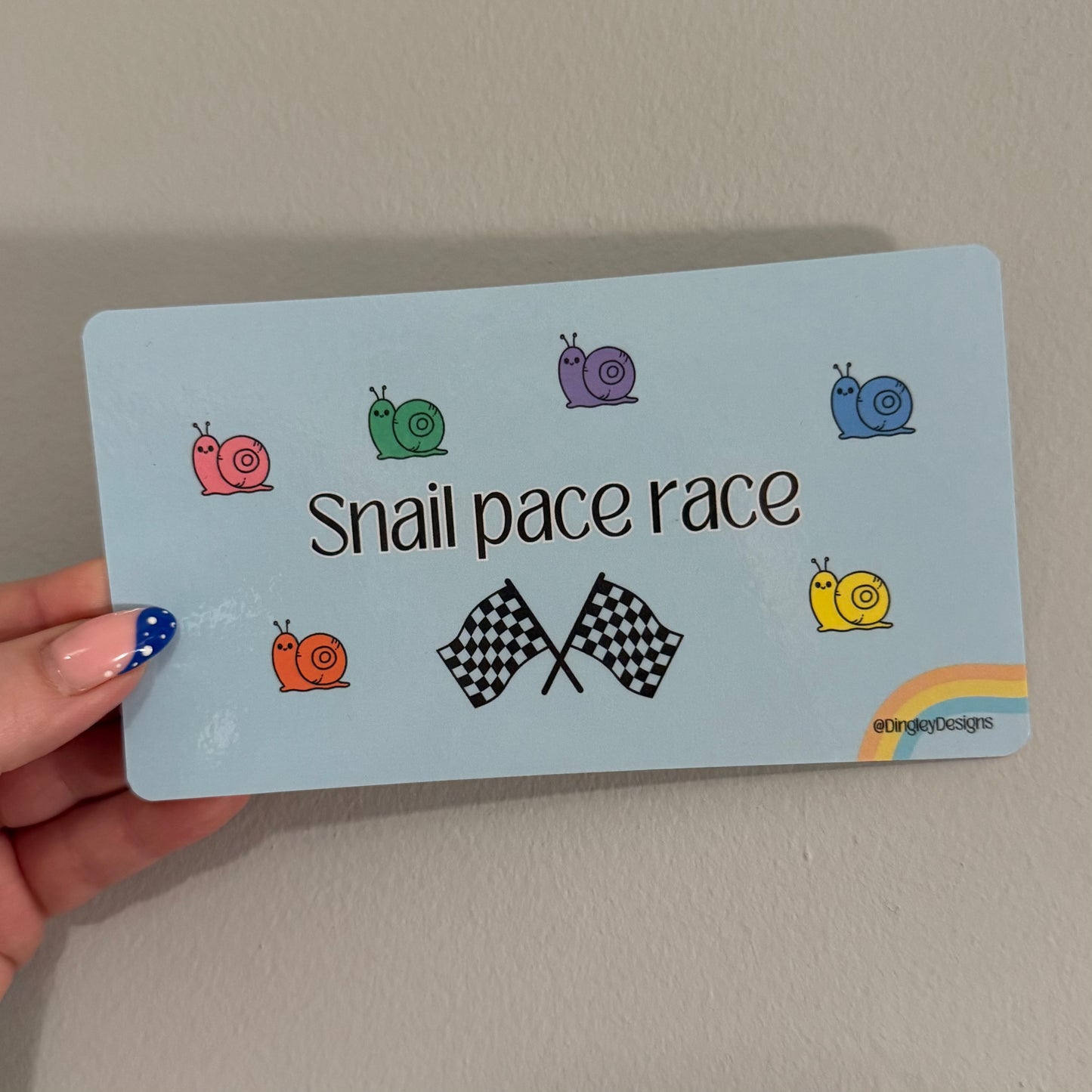 Snail pace race