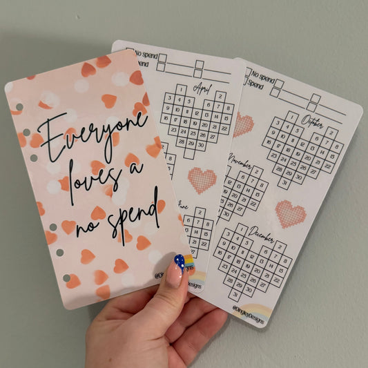 No spend - 12 month heart tracker