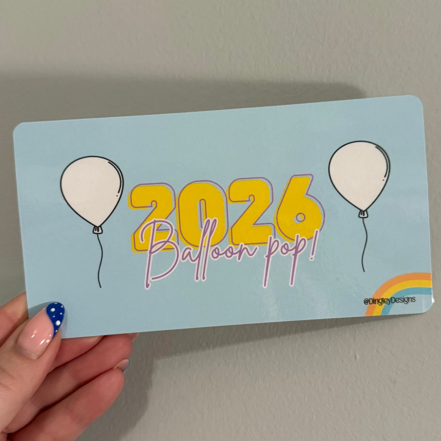 2026 - Balloon pop
