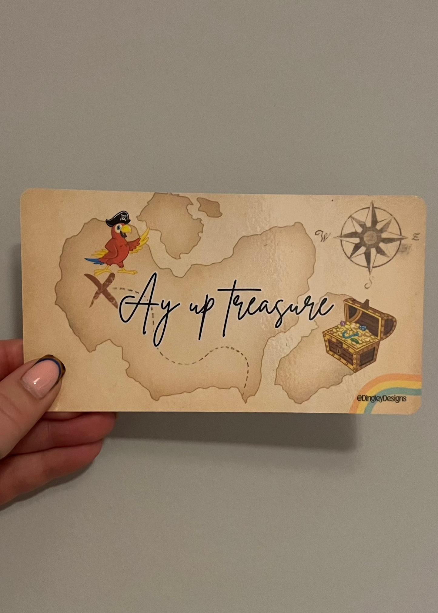 Ay up treasure