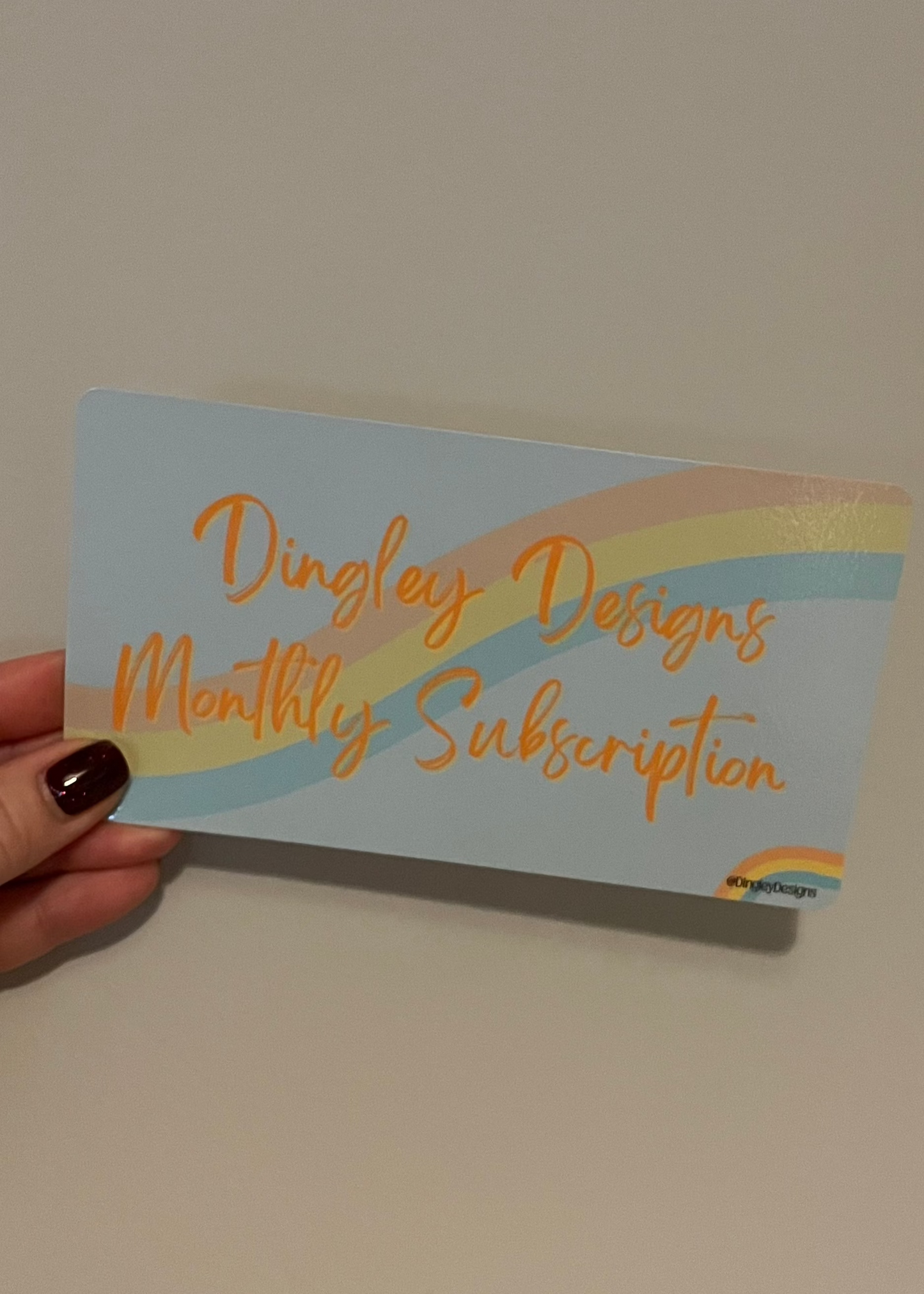 Dingley Designs - A6 Dashboard