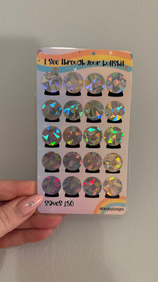 I see through your bullshit