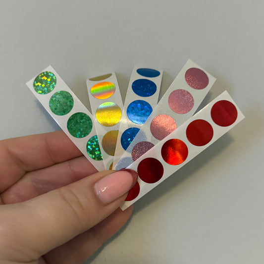 Replacement MICRO Scratch off Stickers