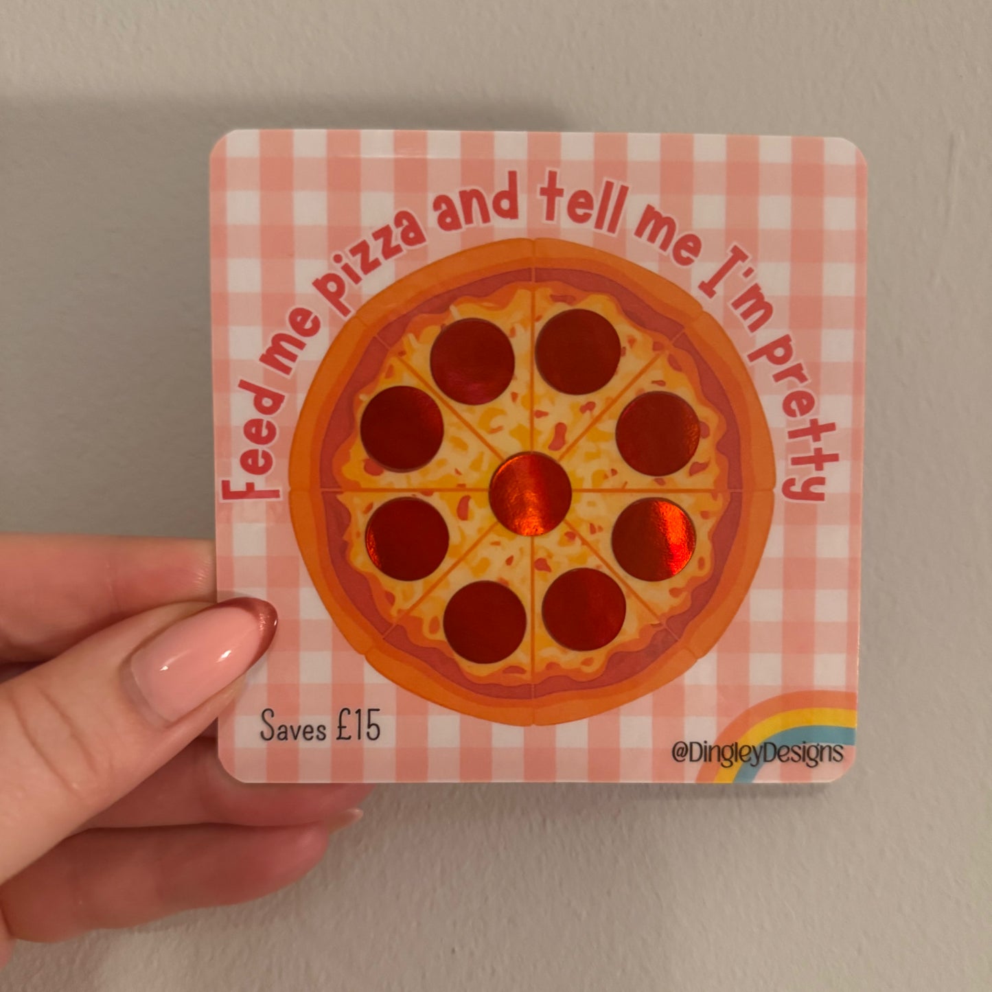 Mini scratch off challenges