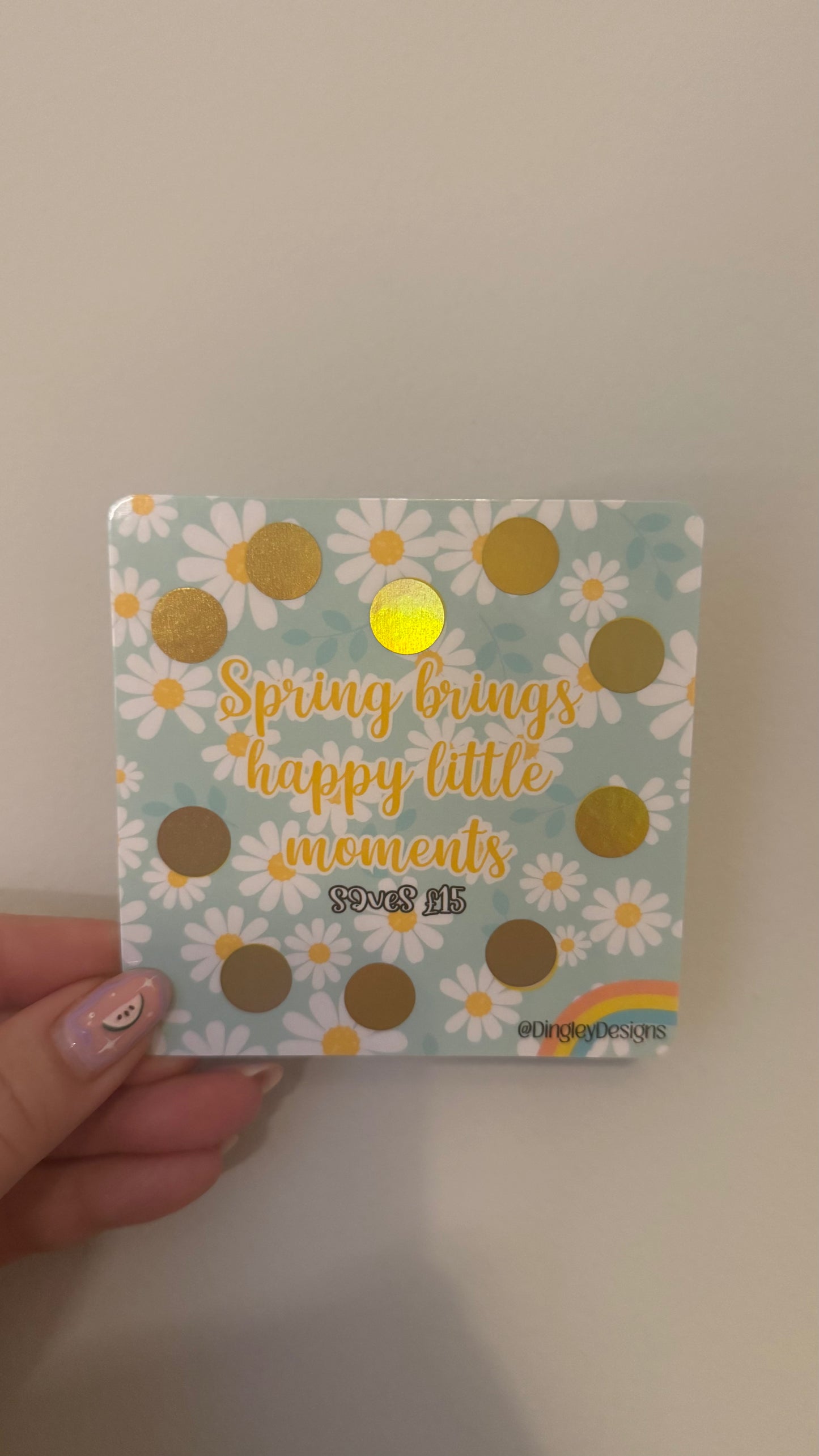 Spring scratch off challenges