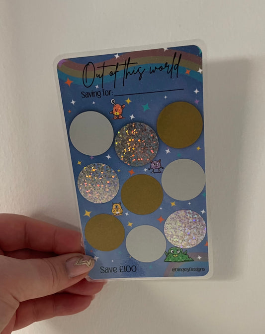 Out of this world,  Scratch off Tracker