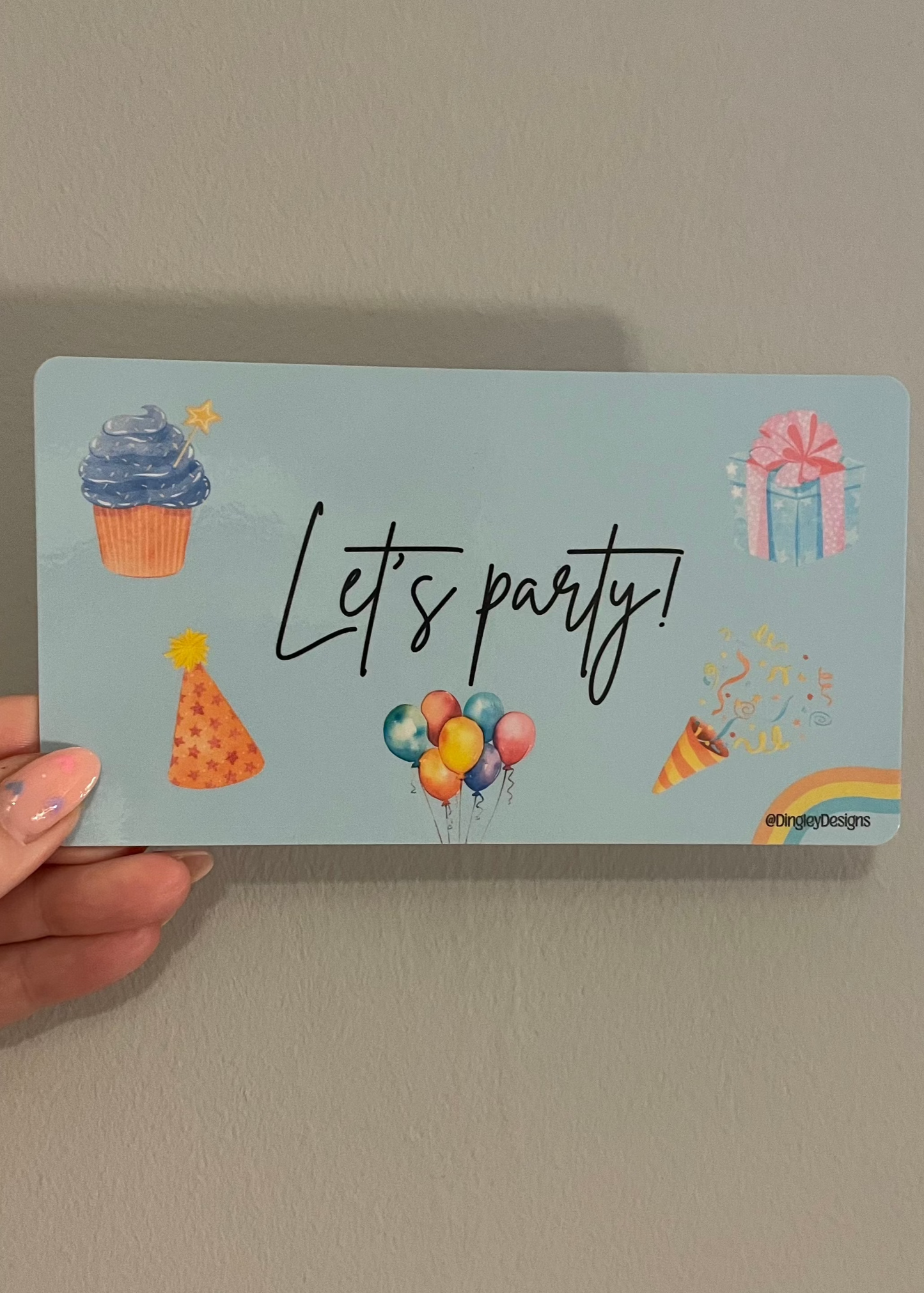 Dingley Designs Turns Two - Birthday items