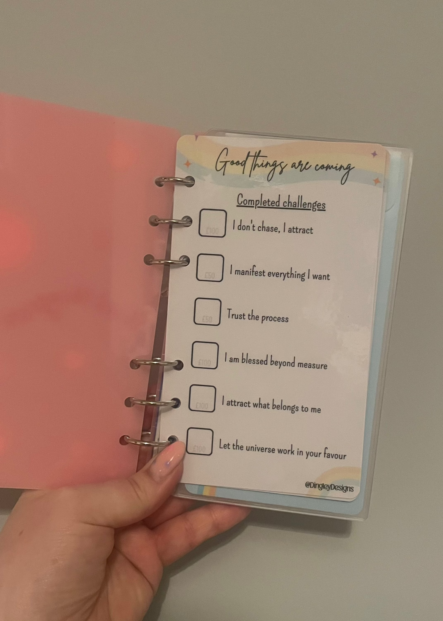 Good thing are coming, binder