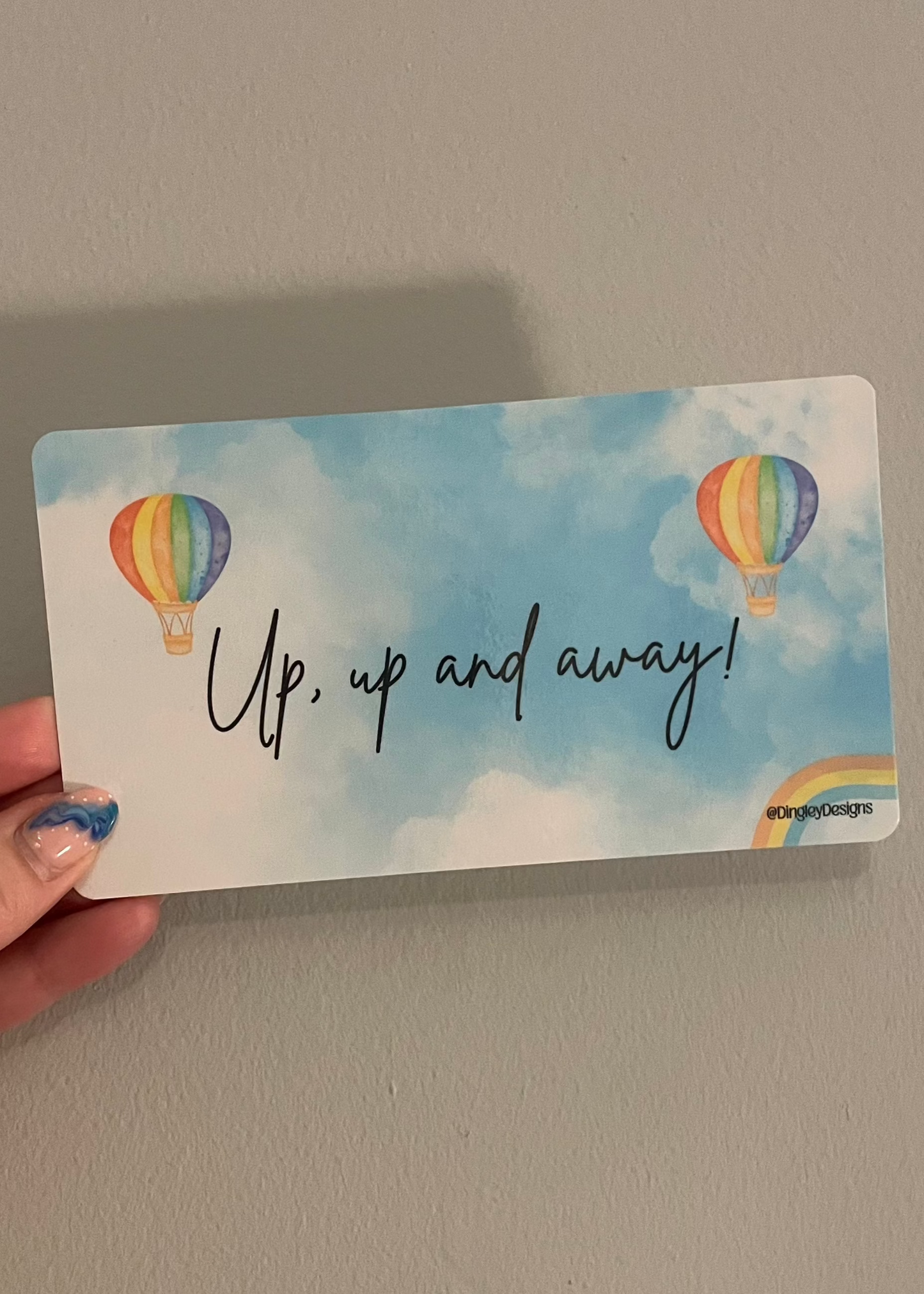 Up, up and away!
