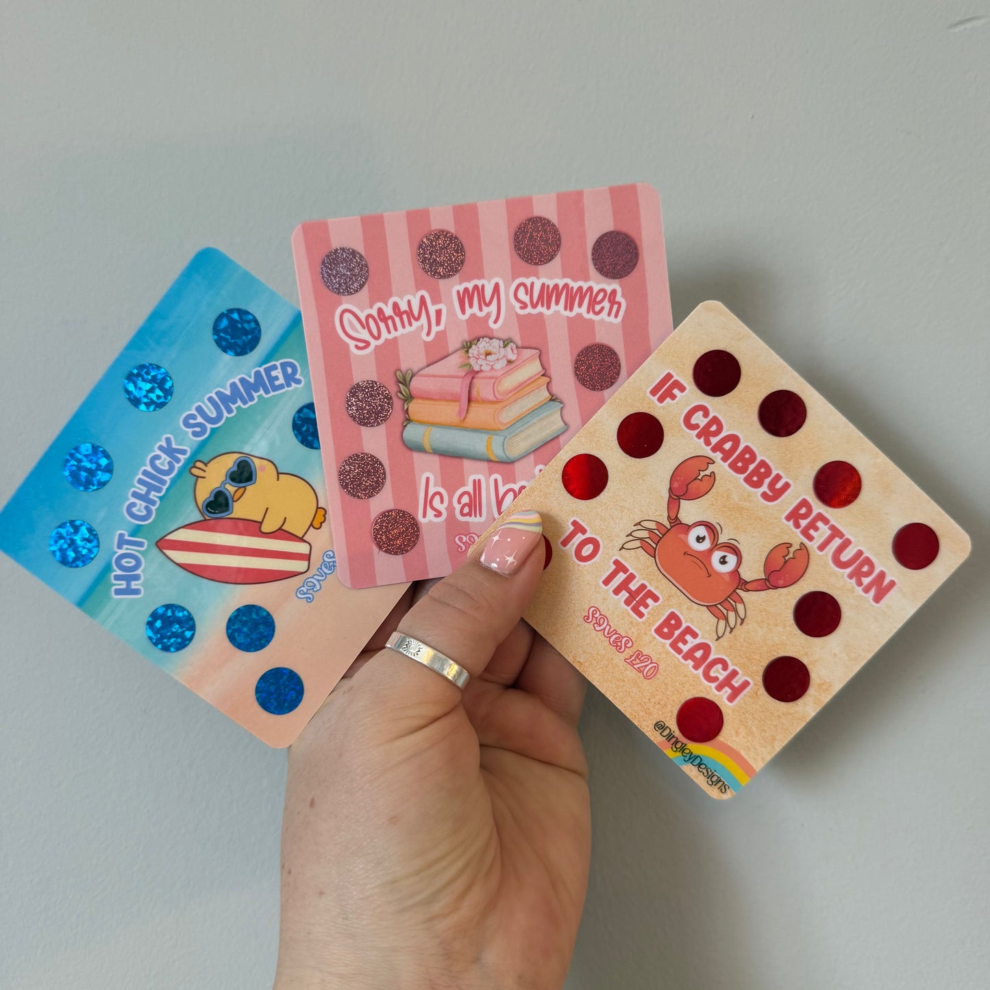 Summer vibes scratch off challenges