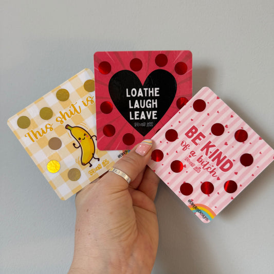 Mini uncouth scratch off challenges vol 3