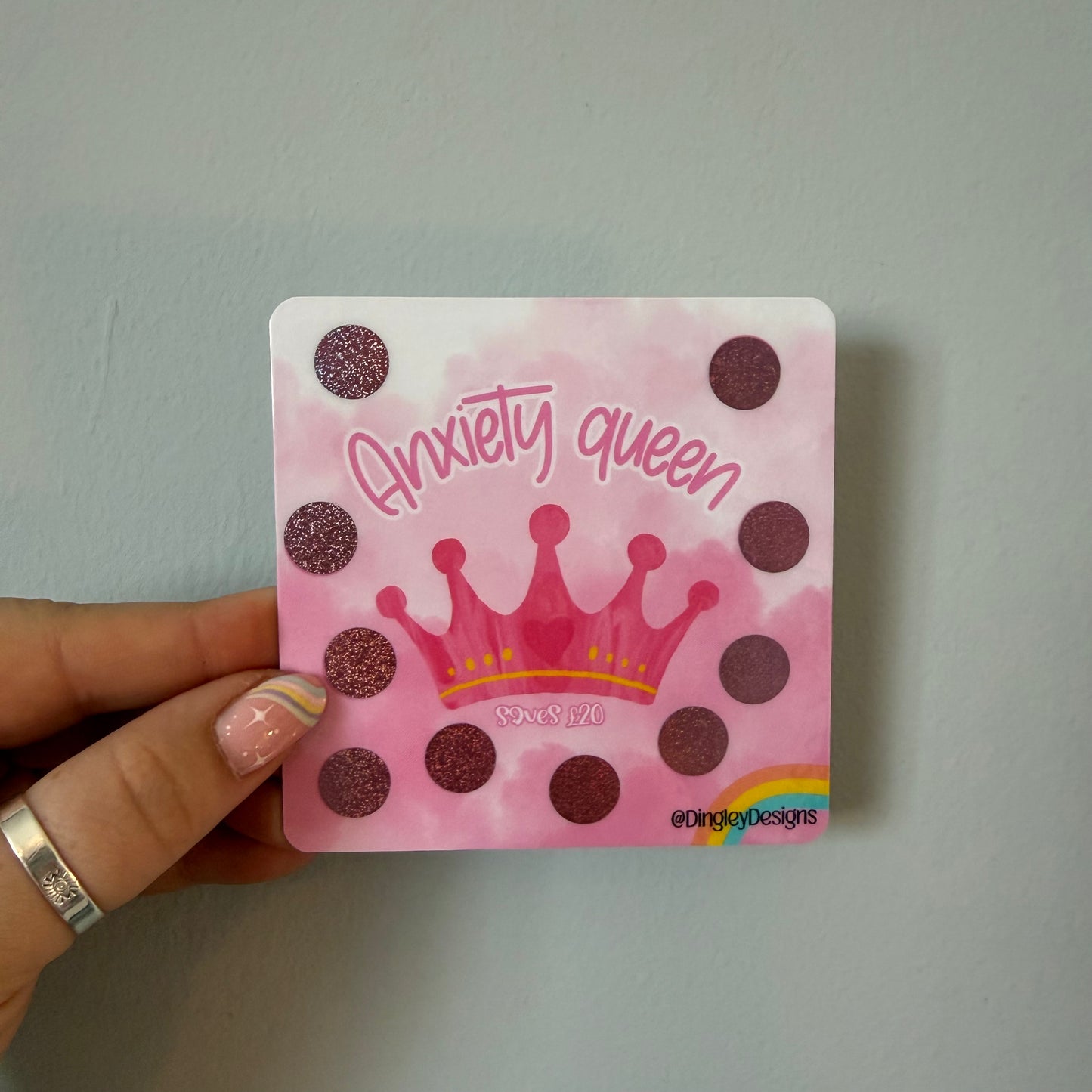 Mini feelings and frustrations scratch off challenges