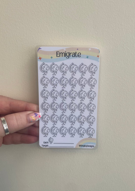 Emigrate Tracker
