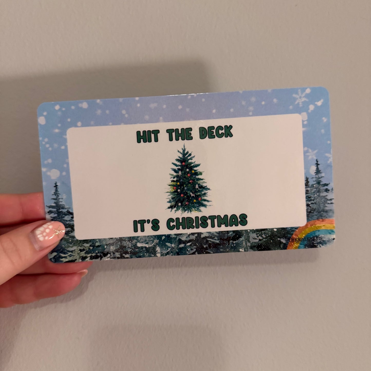 Hit the deck - It's Christmas
