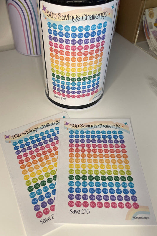 Savings Stickers – Dingley Designs